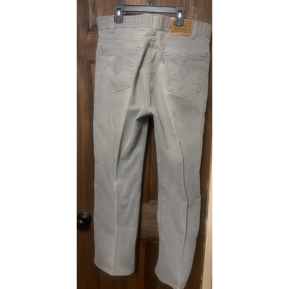 VTG Levi’s 43415-4556 Gray denim 36x30 Jeans With Brown Tab - Picture 3 of 7